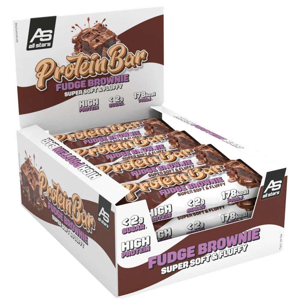 Protein Bar Soft & Fluffy 12 x 50g Riegel von All Stars