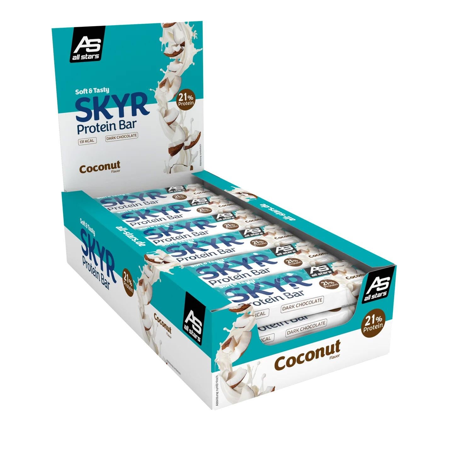 Skyr Protein Bar 24 x 35g Riegel von All Stars