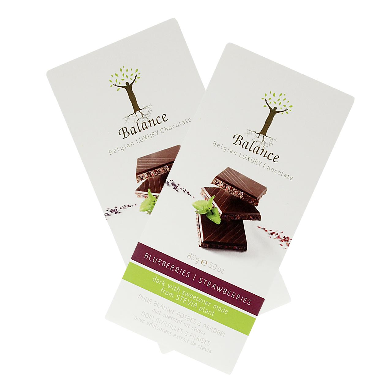 Belgian Luxury Chocolate 1 x 85g Tafel von Balance
