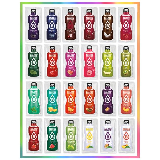 Drinks 24 x 9g Mix-Pack 24 Sorten MHD 07.10.2026 von Bolero