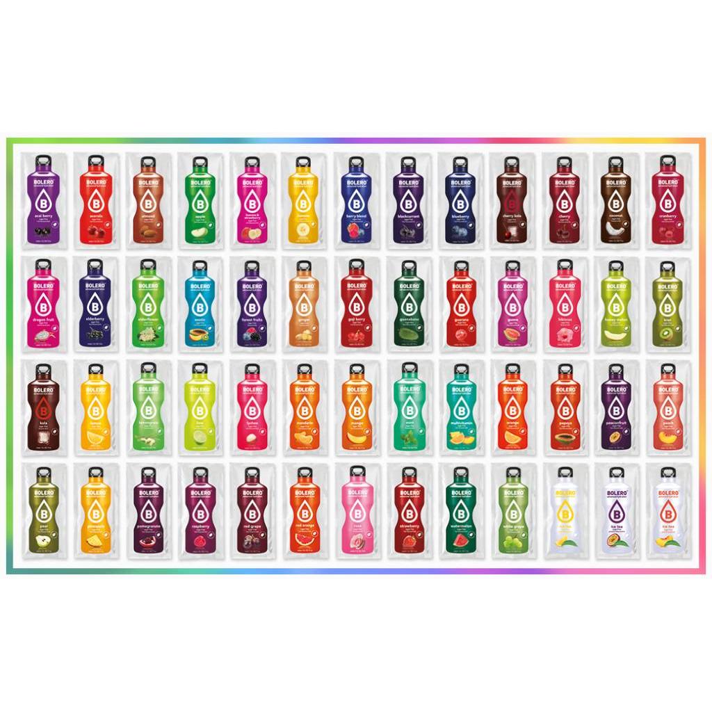 Drinks 58 x 9g Mix-Pack 58 Sorten von Bolero