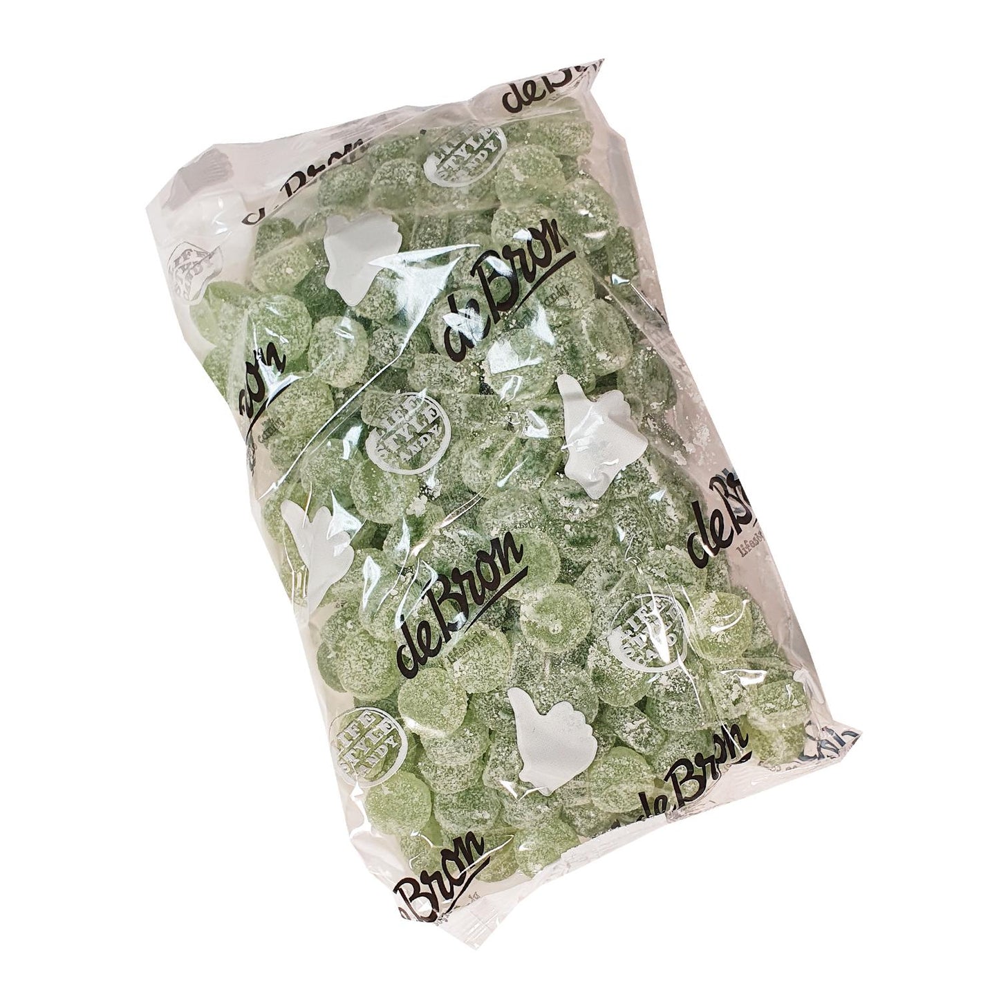 Zuckerfreies Fruchtgummi Eucamint 1kg Beutel von De Bron