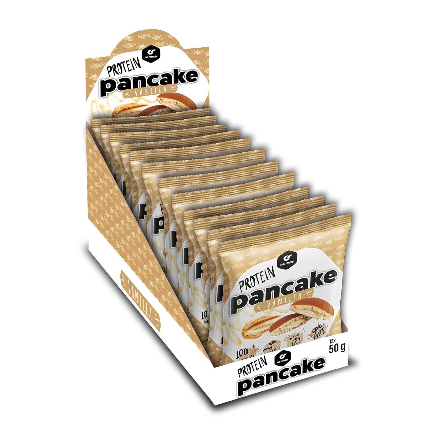 Protein Pancake 12 x 50g von Go-Fitness