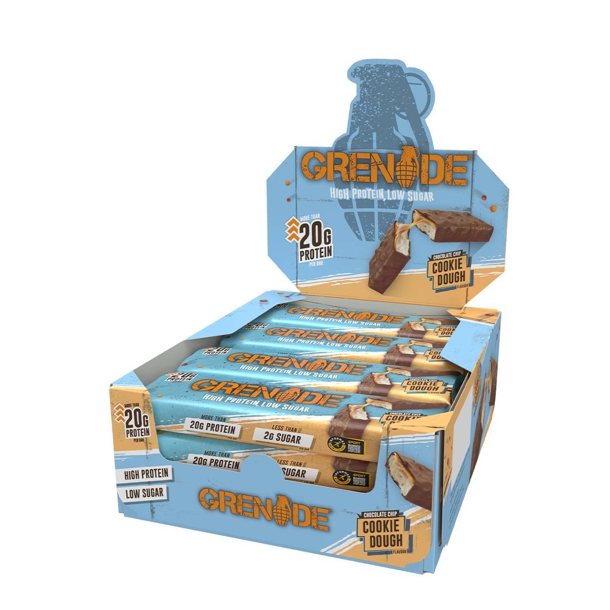 Protein Bar 12 x 60g Riegel von Grenade