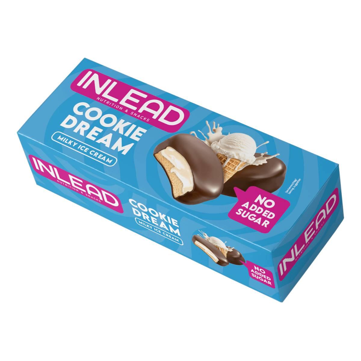 Cookie Dream zuckerarme Kekse 128g Packung von Inlead