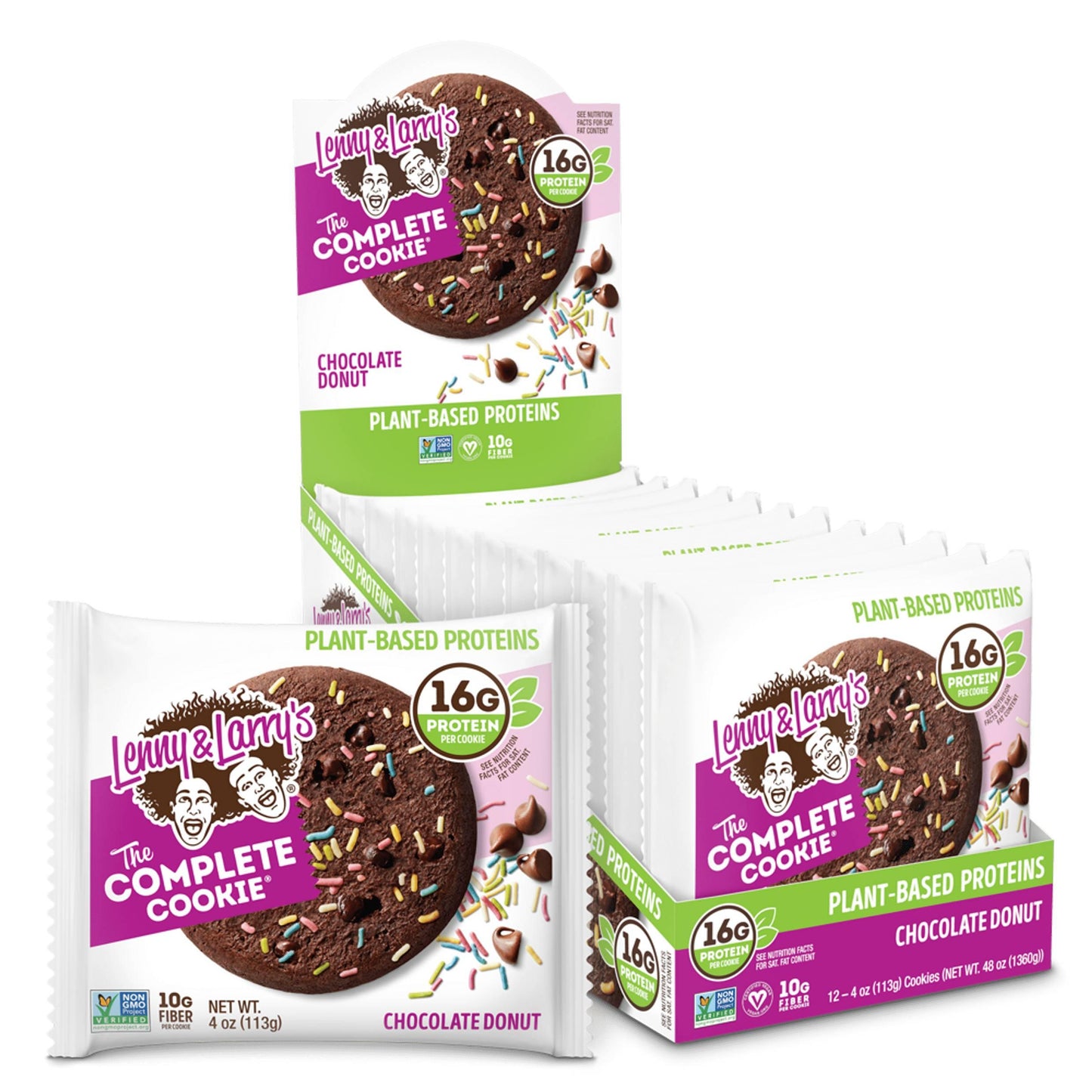 Complete Cookie 12 x 113g von Lenny & Larry