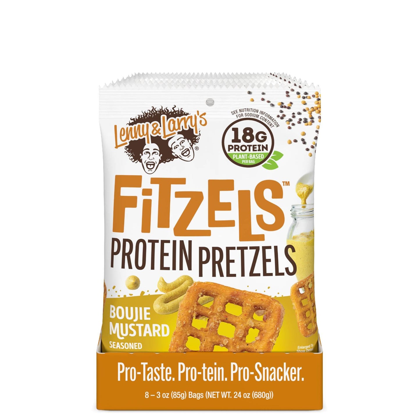 Fitzels Protein Brezeln 1 x 85g Beutel von Lenny & Larry