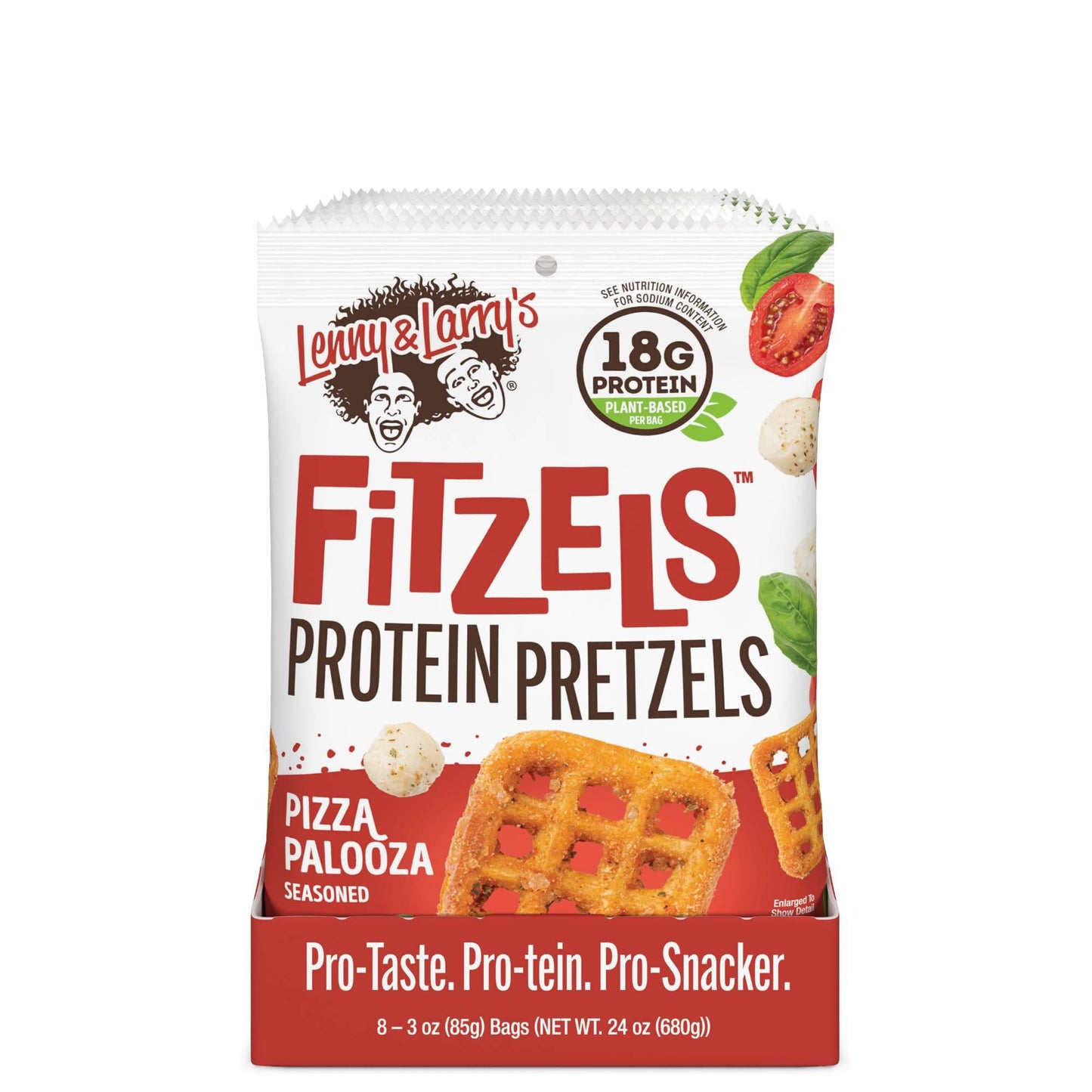 Fitzels Protein Brezeln 1 x 85g Beutel von Lenny & Larry