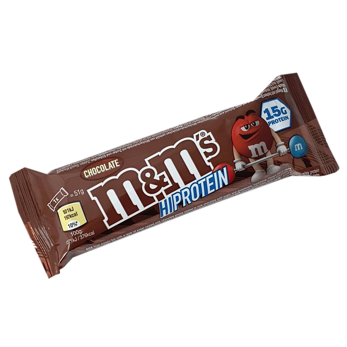 Hi Protein Bar 1 x 51g Riegel von M&M