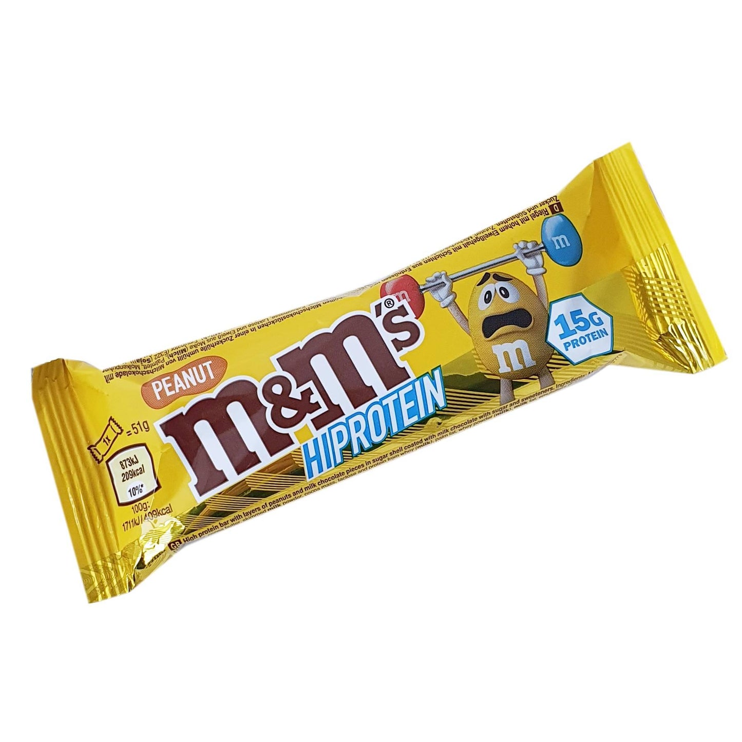 Hi Protein Bar 1 x 51g Riegel von M&M