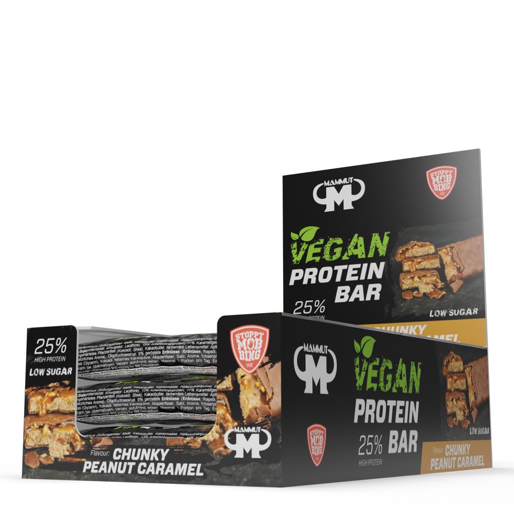 Vegan Protein Bar 12 x 45g Riegel von Mammut