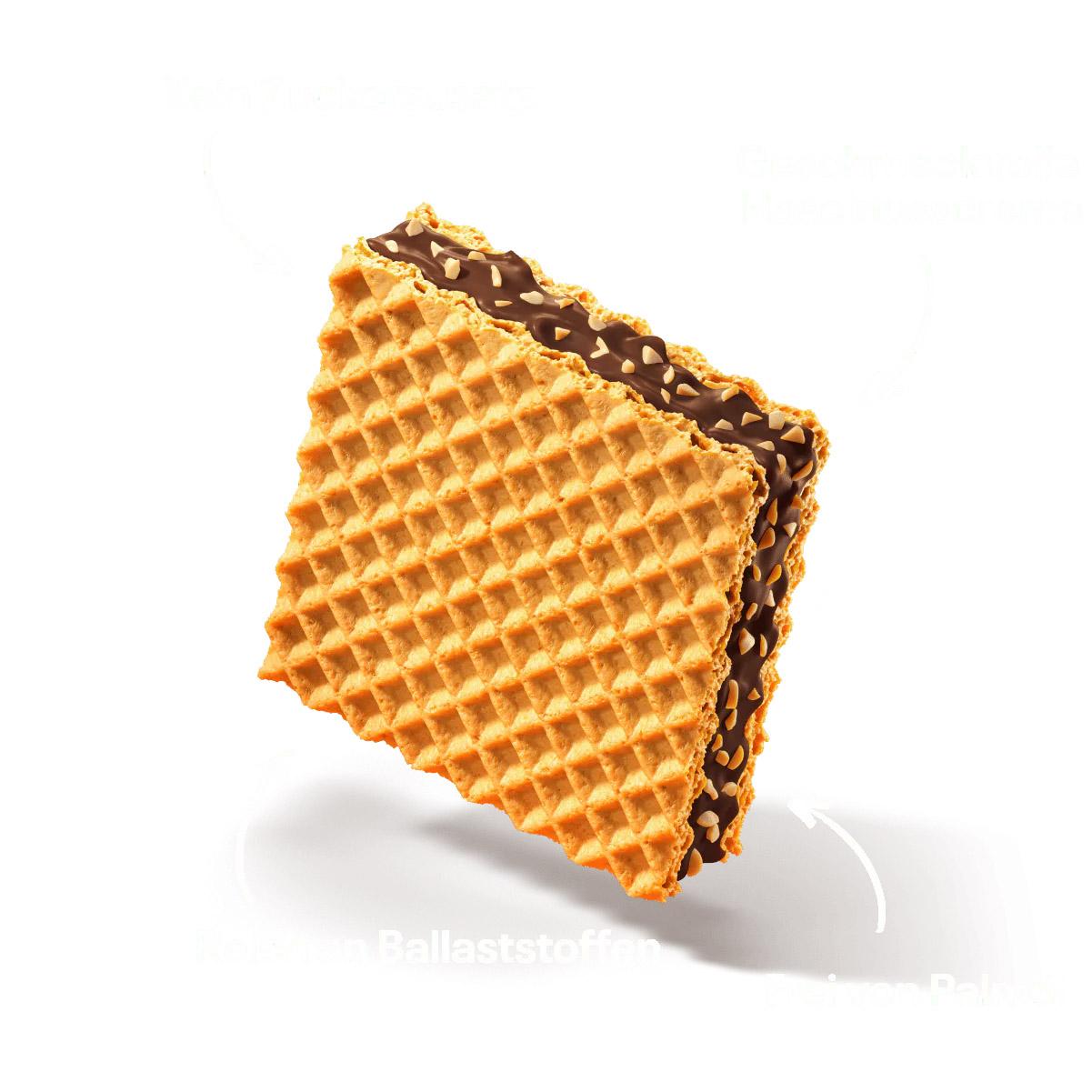 Haselnusswaffel ohne Zuckerzusatz 1 x 21g von Neoh