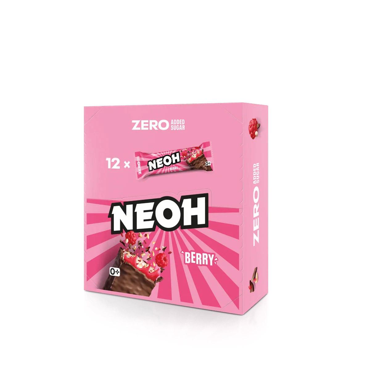 Zero Added Sugar Bar 12 x 30g Riegel von Neoh