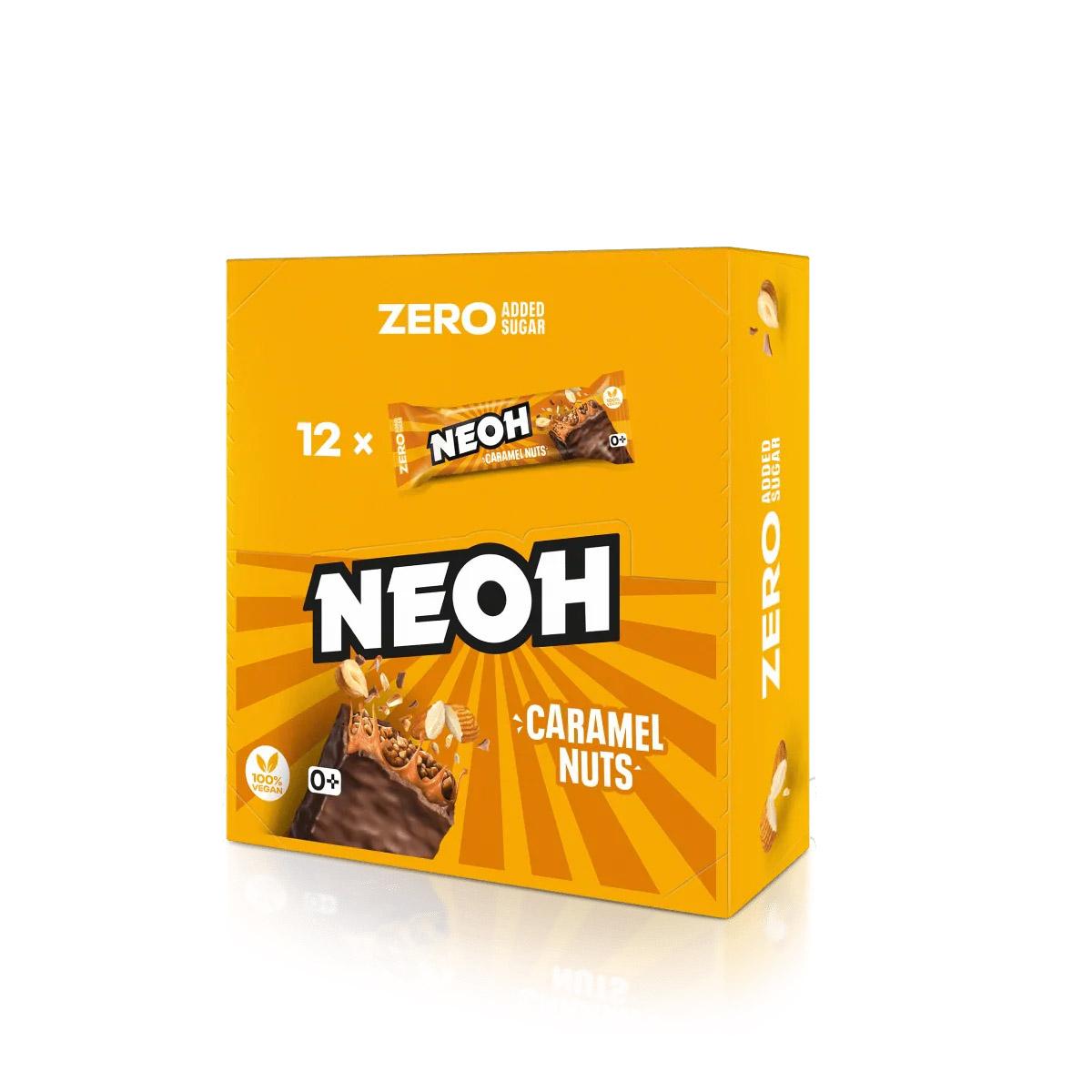 Zero Added Sugar Bar 12 x 30g Riegel von Neoh