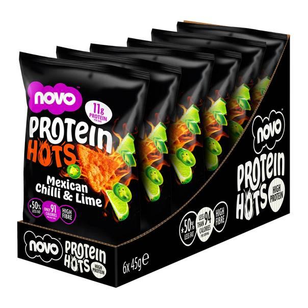 Protein Hots 6 x 45g Beutel von Novo