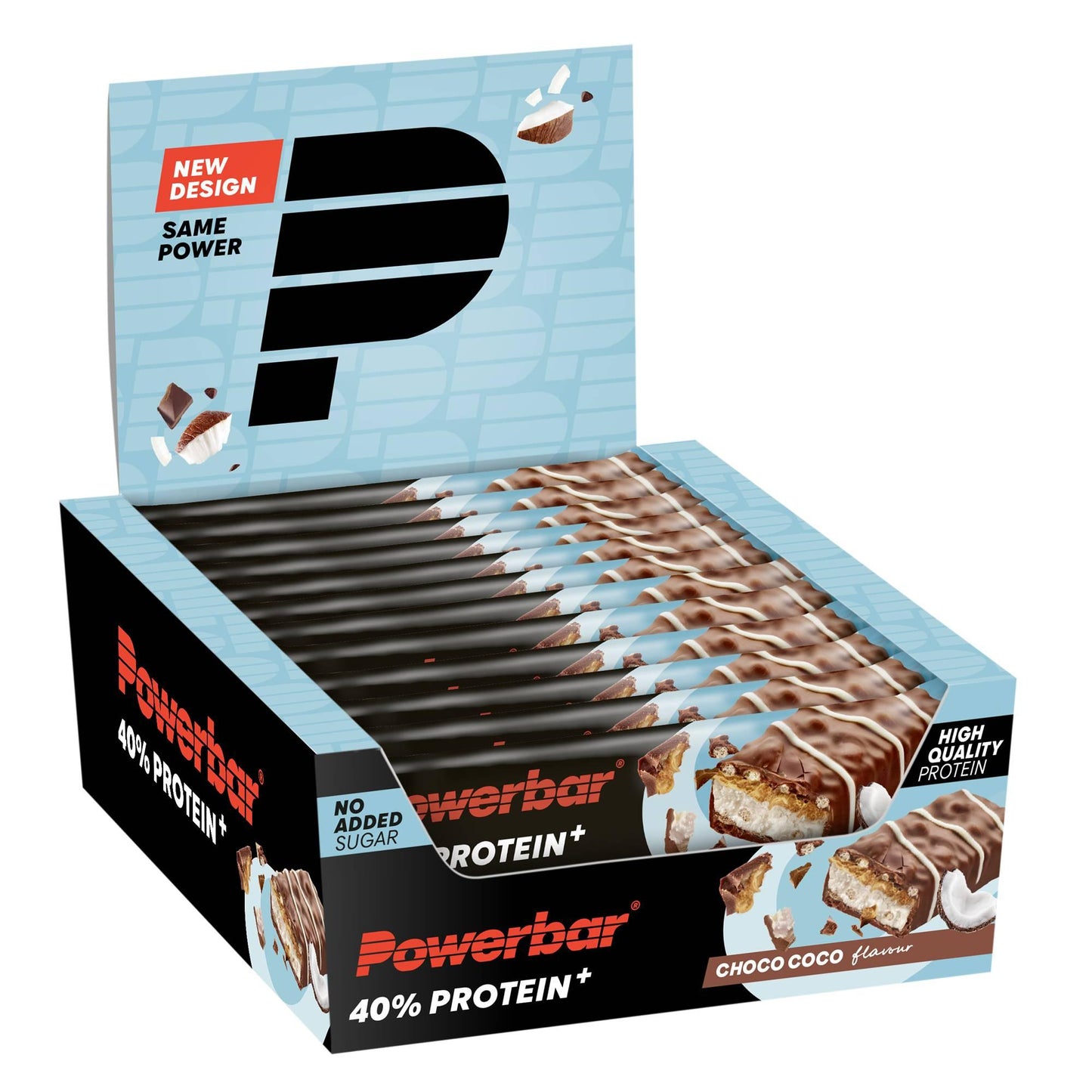 40% Protein + Crisp 12 x 40g Riegel von Powerbar