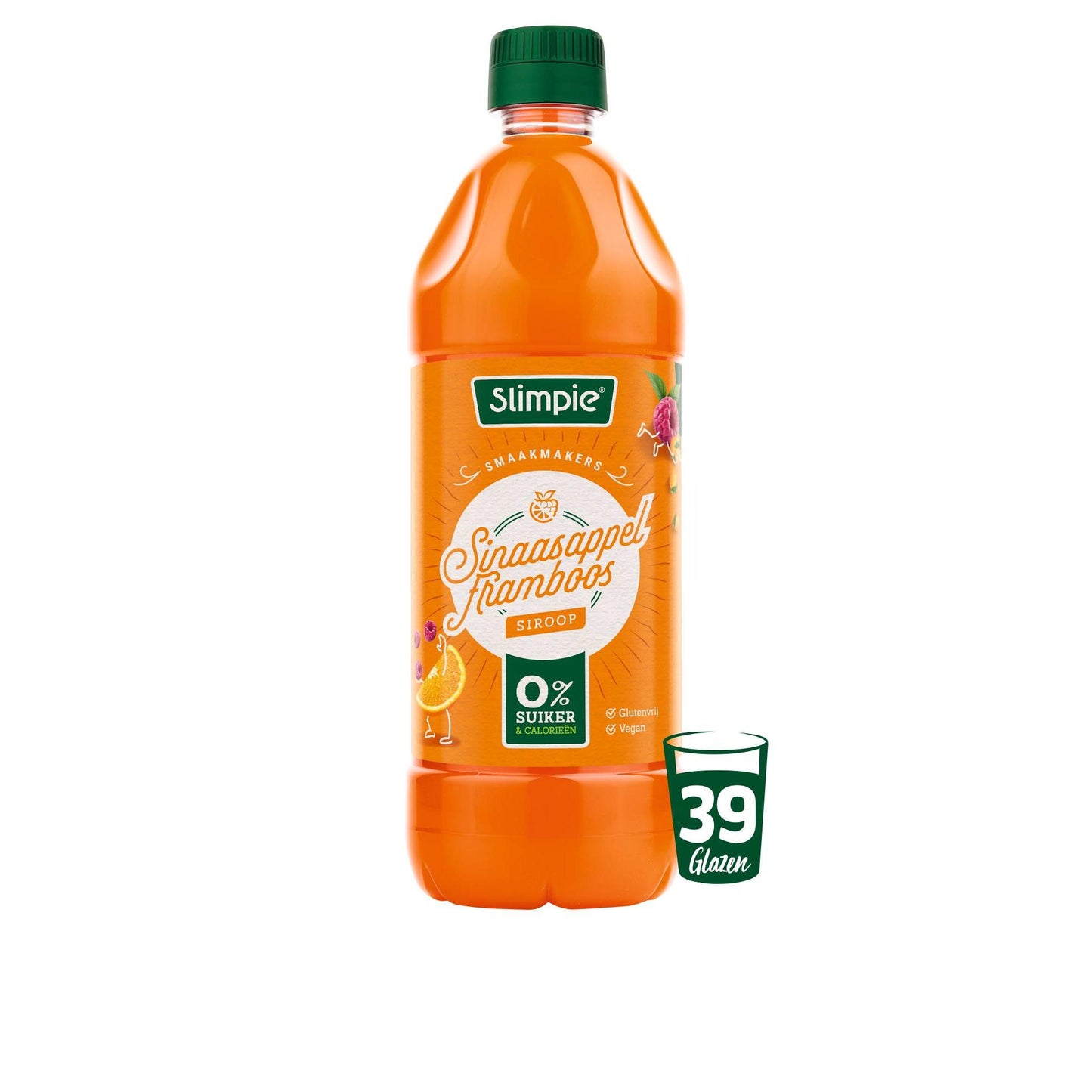 Zuckerfreier Limonaden - Sirup 650ml Flasche von Slimpie