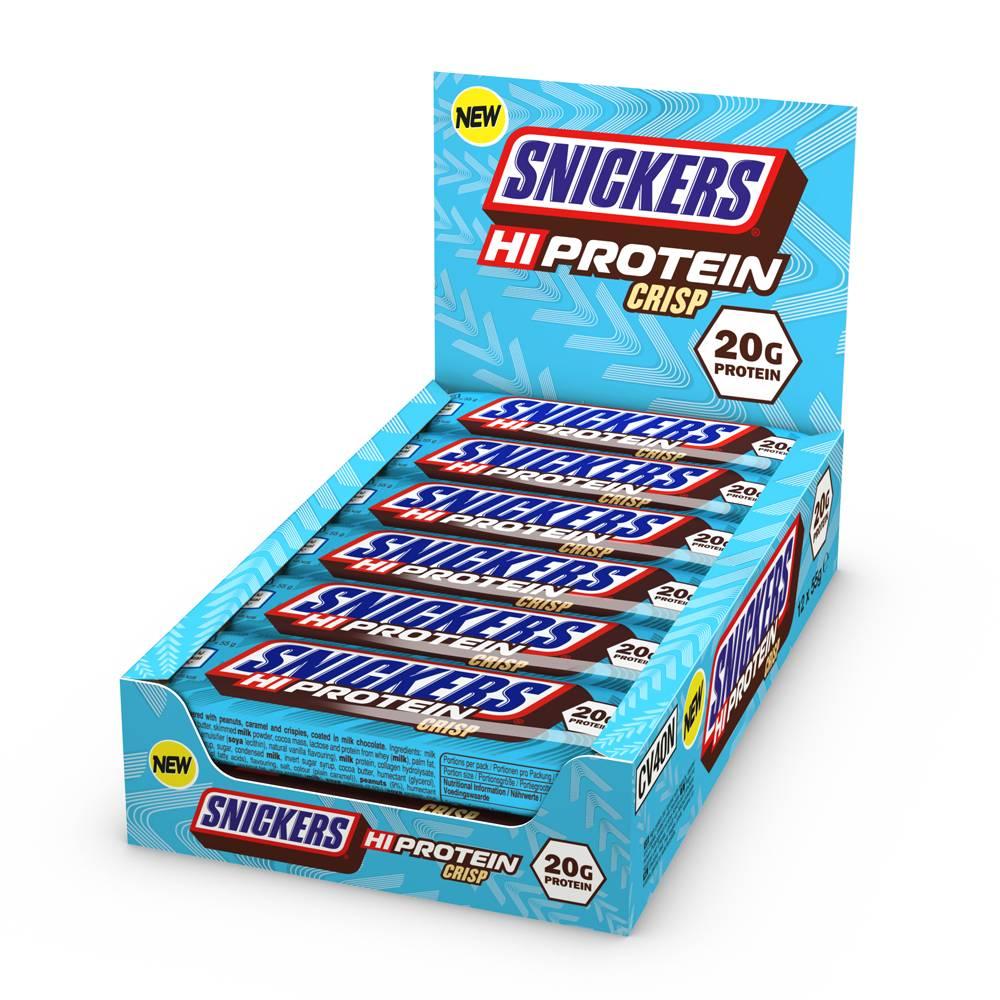 Hi Protein Bar 12 x 55g Karton Crisp von Snickers