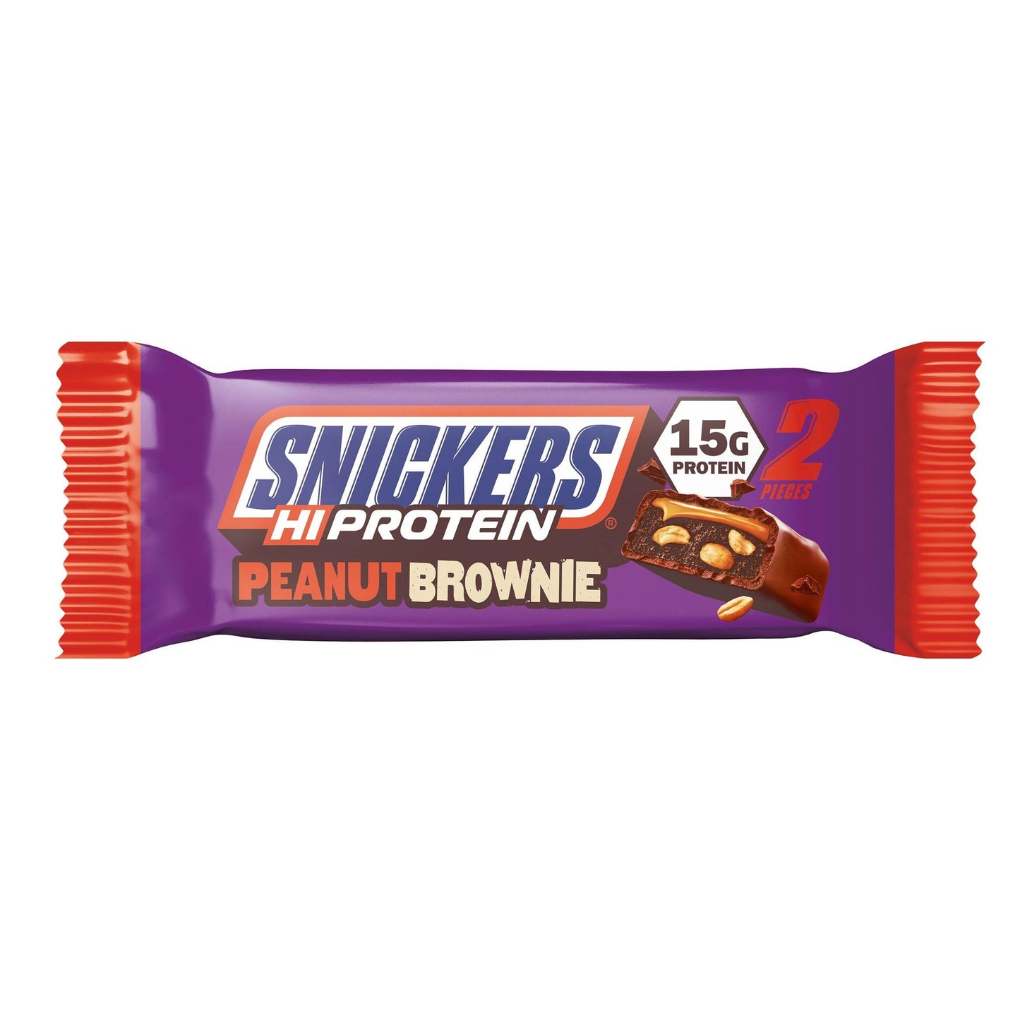 Hi Protein Bar 1 x 50g Riegel Peanut Brownie von Snickers