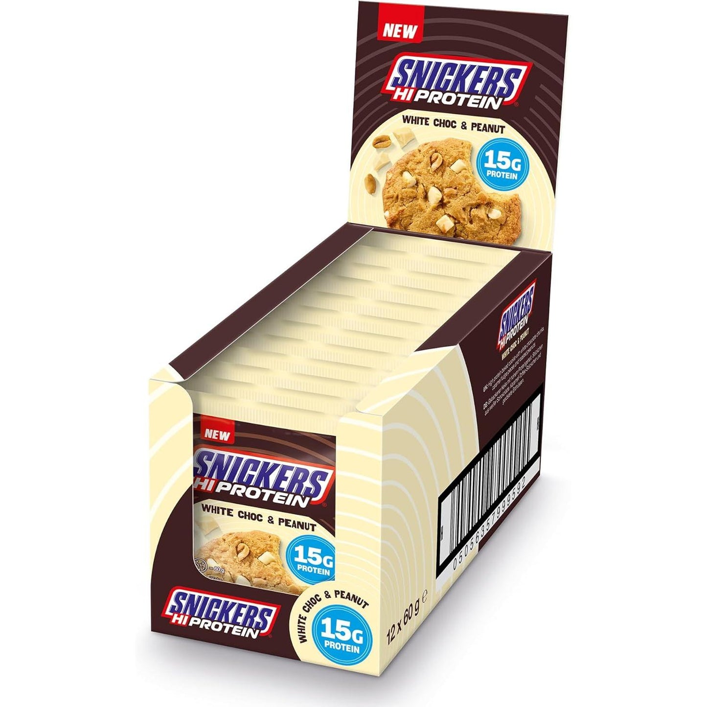 Hi Protein Cookie 12 x 60g von Snickers