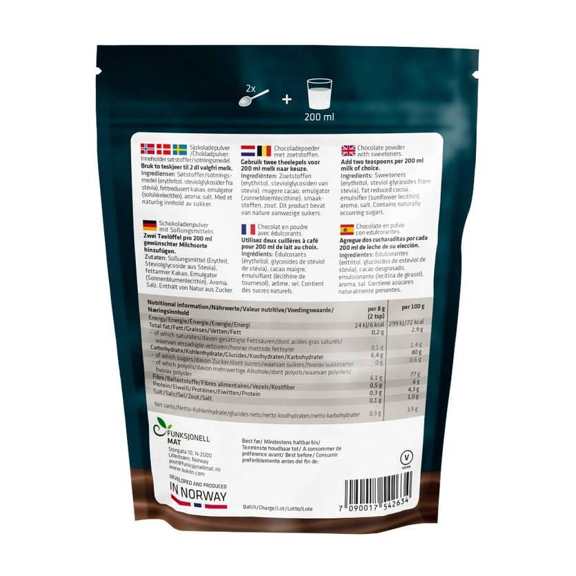 Trinkschokolade 250g Packung von Sukrin