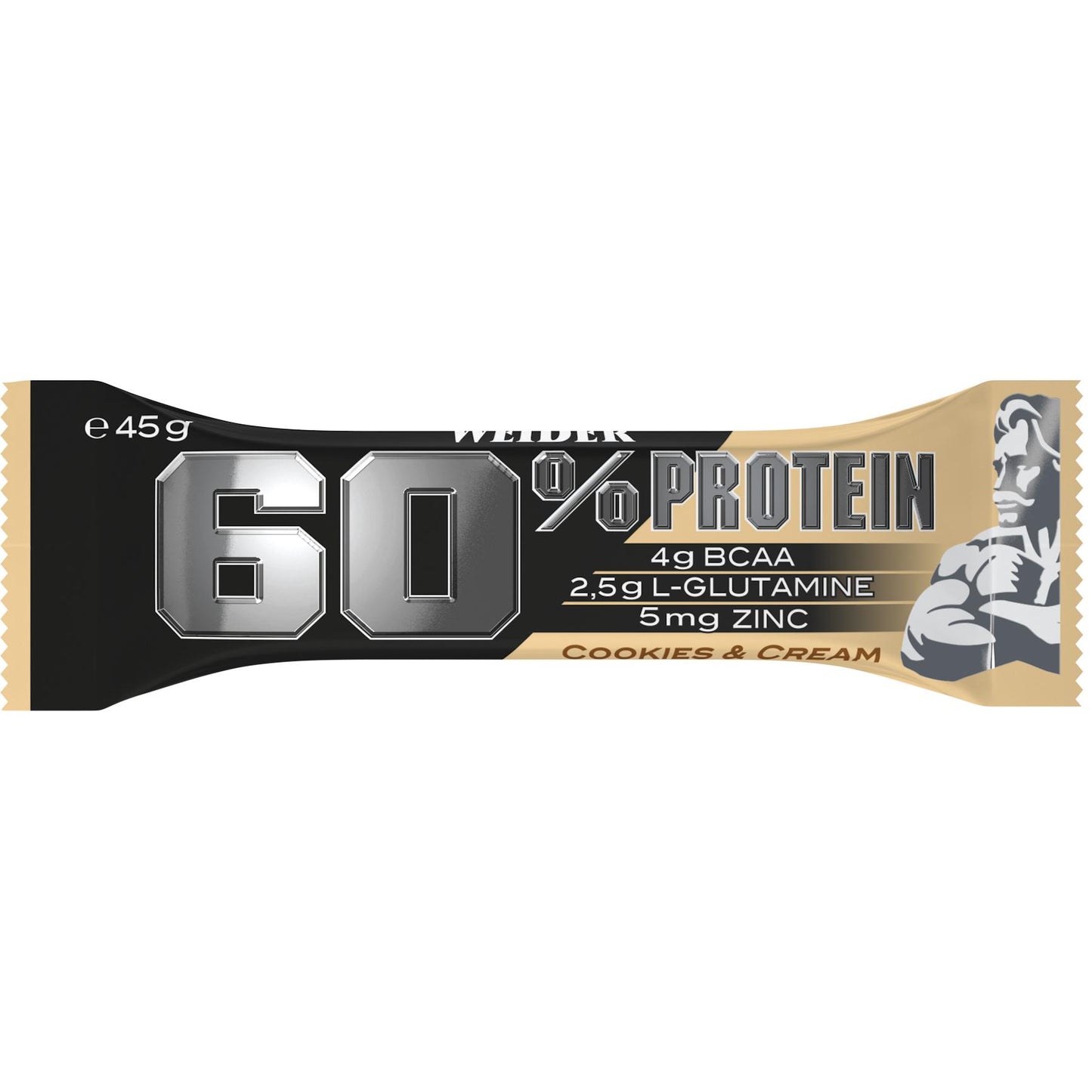60% Protein Bar 1 x 45g Riegel von Weider