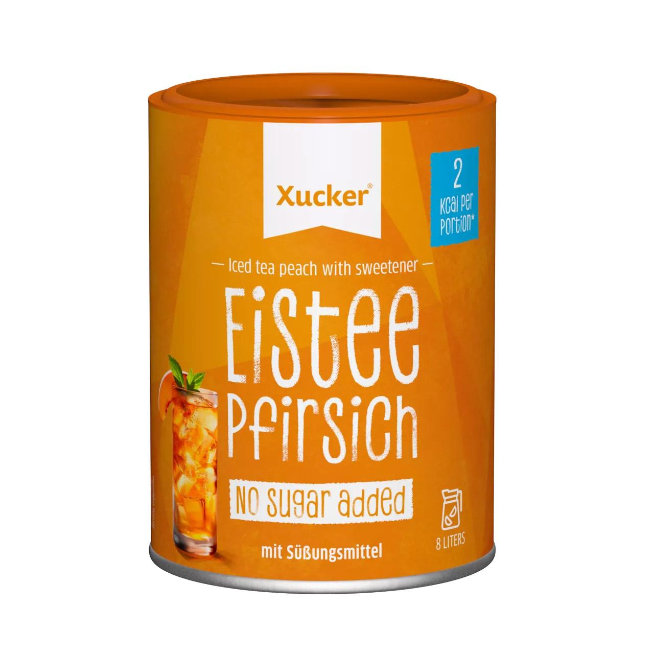 Zuckerarmer Eistee 160g Dose von Xucker