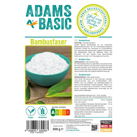 Bambusfaser 300g Beutel von Adamsbrot