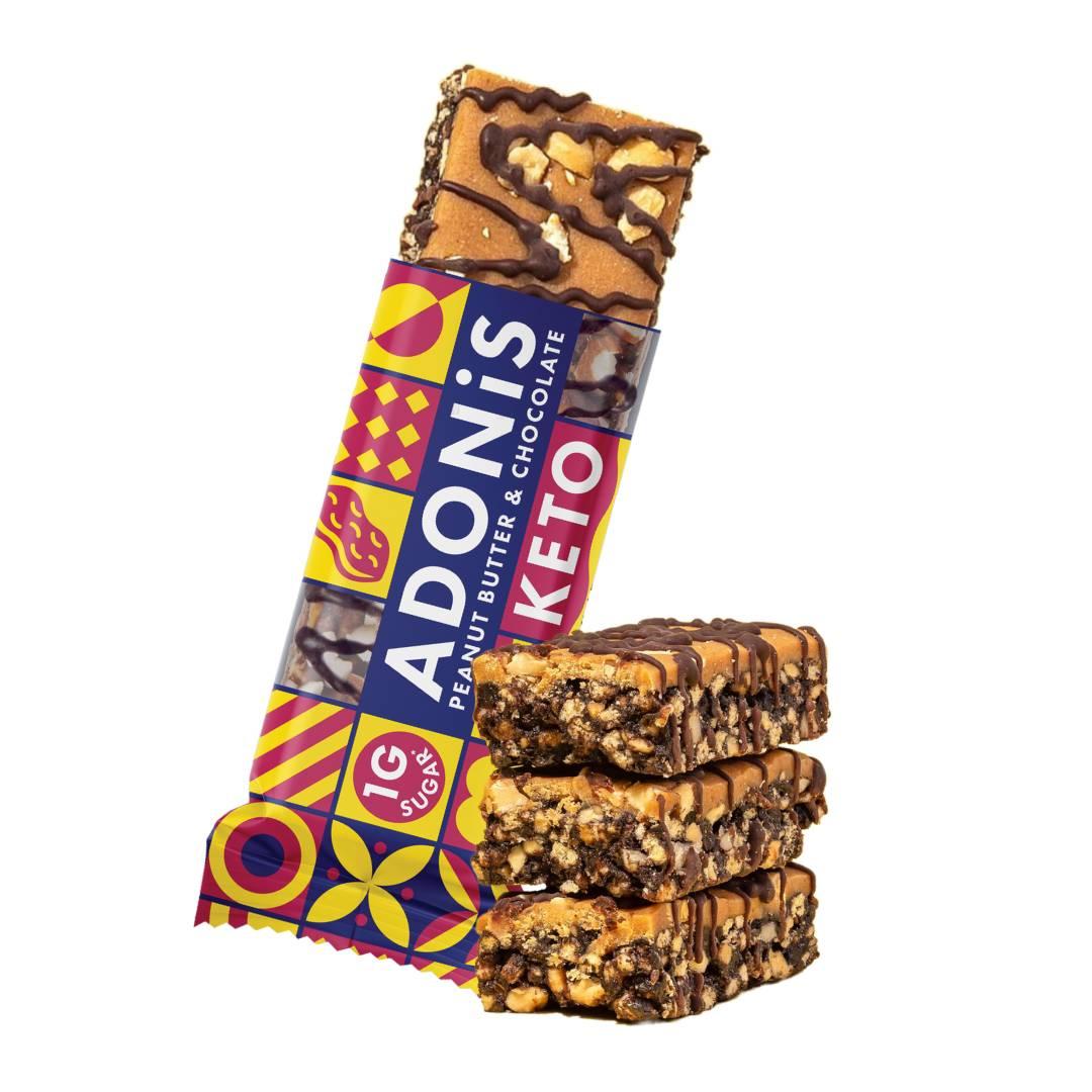 Keto High Protein Bar 1 x 45g Riegel von Adonis