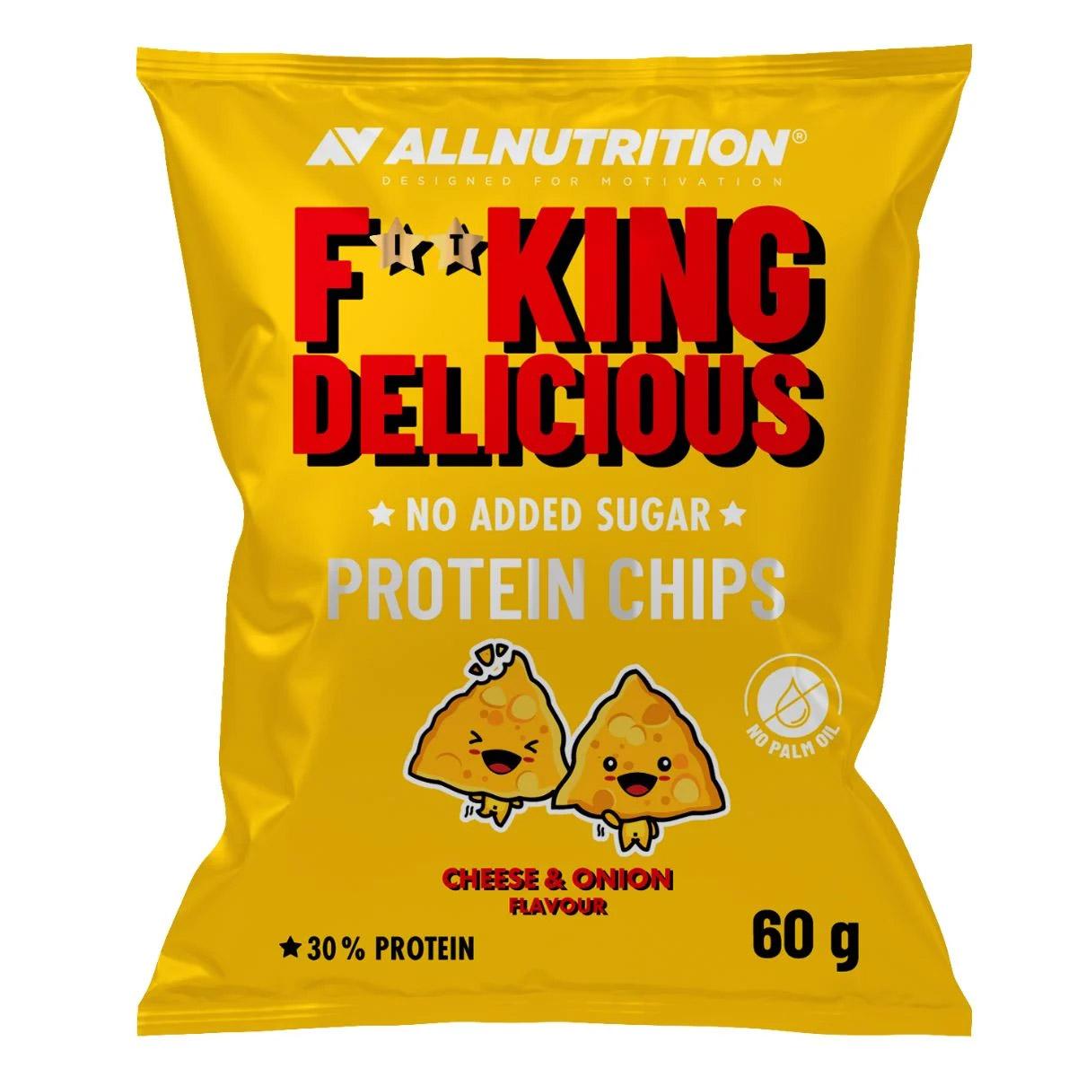 Fitking Delicious Protein Chips 60g Beutel von All Nutrition