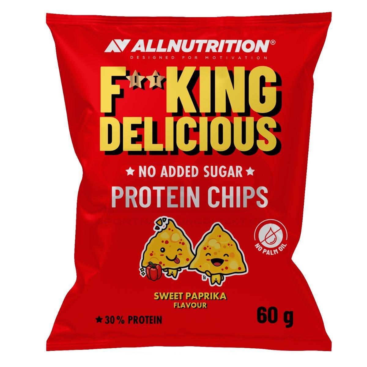 Fitking Delicious Protein Chips 60g Beutel von All Nutrition