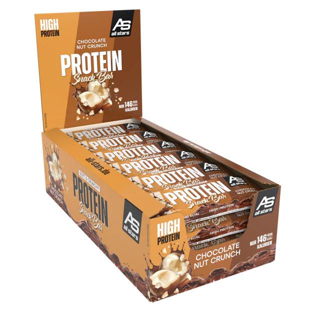 Protein Snack Bar 18 x 35g Riegel von All Stars