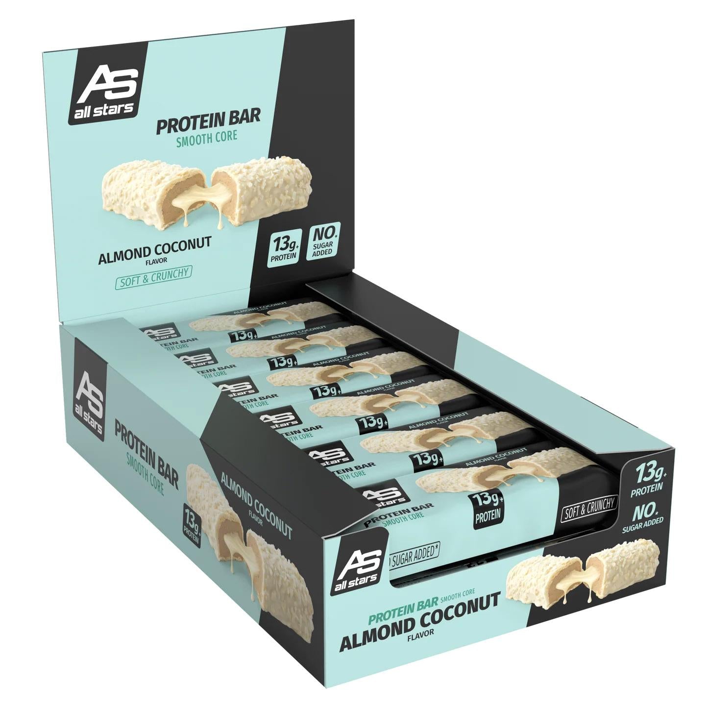 Smooth Core Protein Bar 12 x 45g Riegel von All Stars
