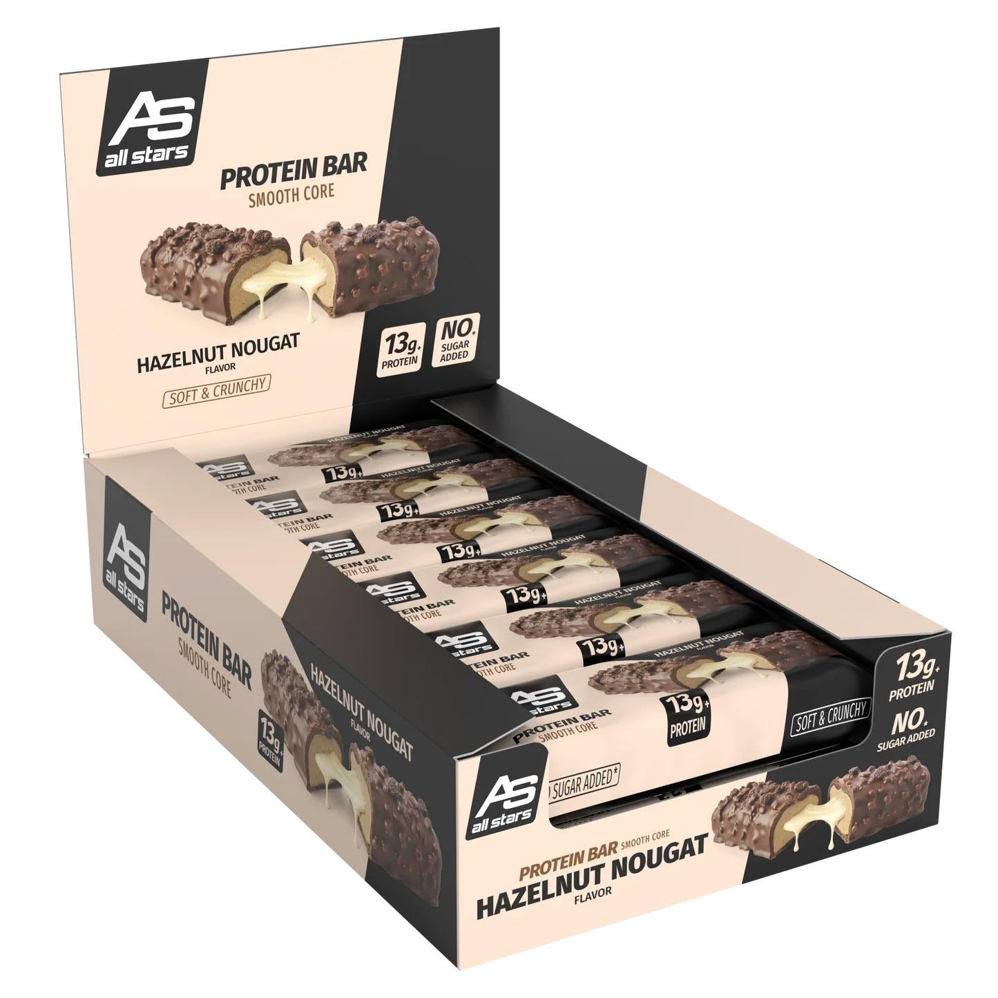 Smooth Core Protein Bar 12 x 45g Riegel von All Stars