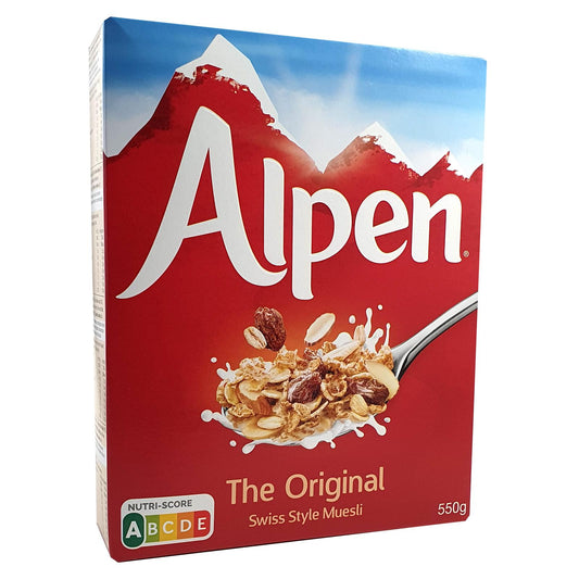 Swiss Style Müsli The Original 550g Packung von Alpen