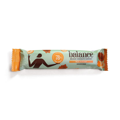 Schokoladenriegel mit 78% - 95% weniger Zucker 35g von Balance