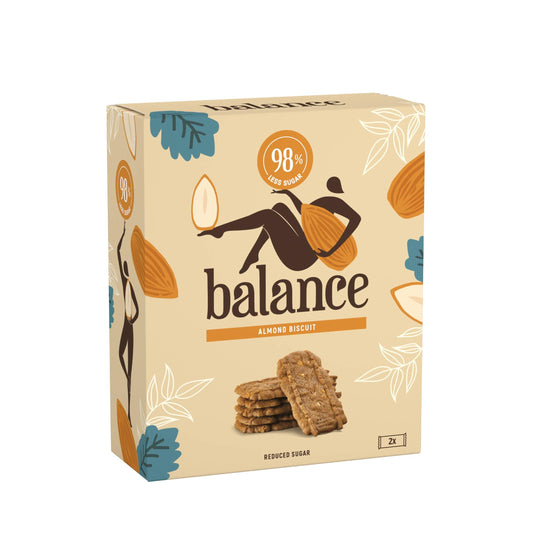 Traditionelle Mandel-Kekse ohne Zuckerzusatz 110g von Balance