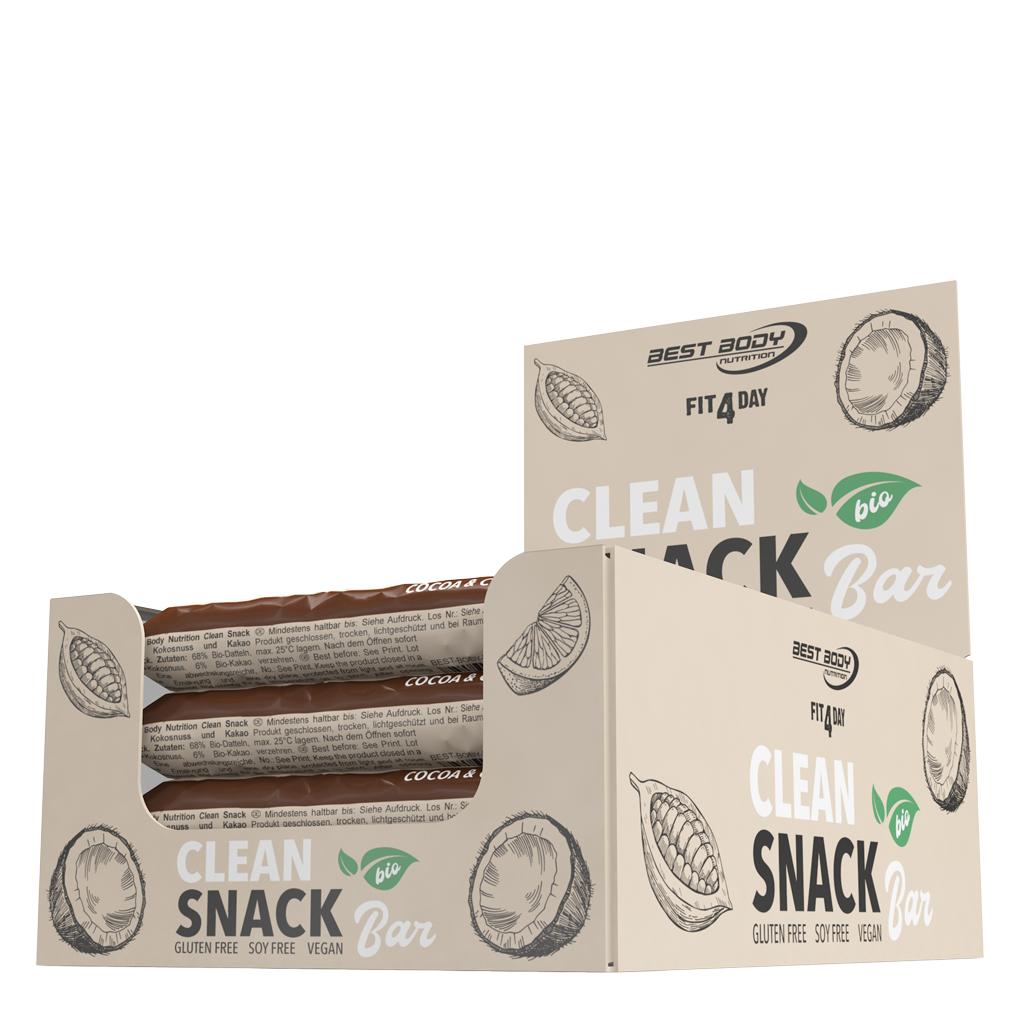 Clean Snack Bar 20 x 50g Riegel von Best Body Nutrition