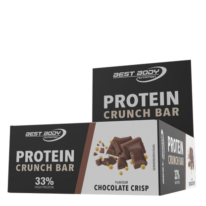 Protein Crunch Bar 12 x 35g Riegel von Best Body Nutrition