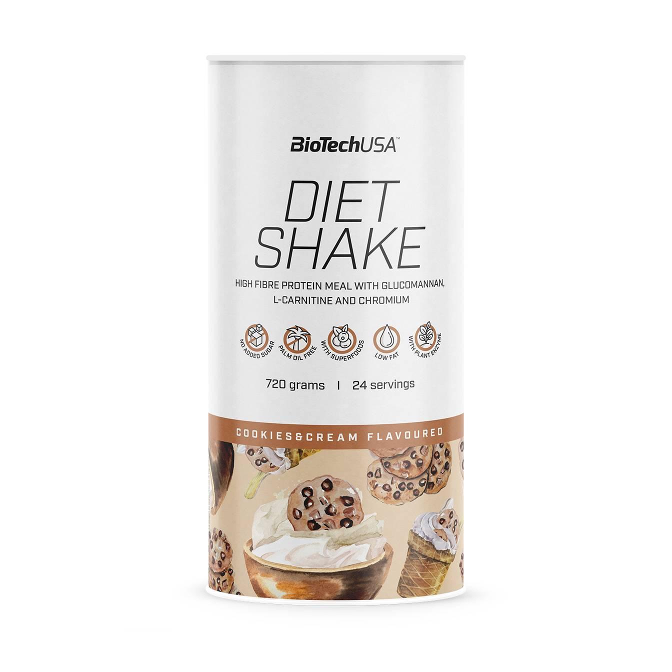 Diet Shake 720g Dose von Biotech USA