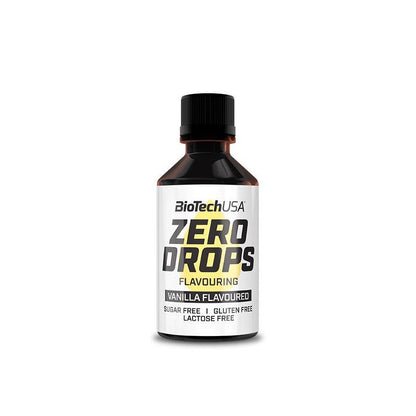Zero Drops Flavour 50ml Flasche von Biotech USA