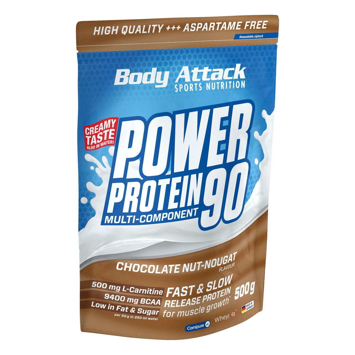 Power Protein 90 500g Beutel von Body Attack