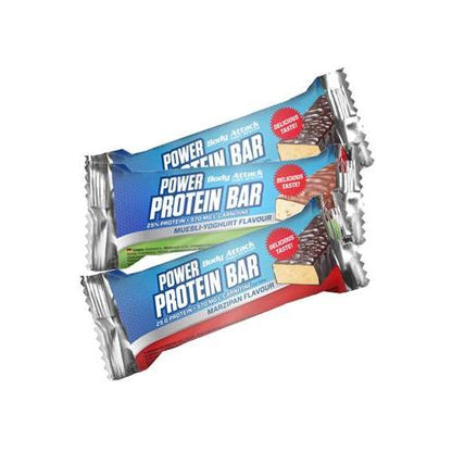 Power Protein Bar 24 x 35g Riegel von Body Attack
