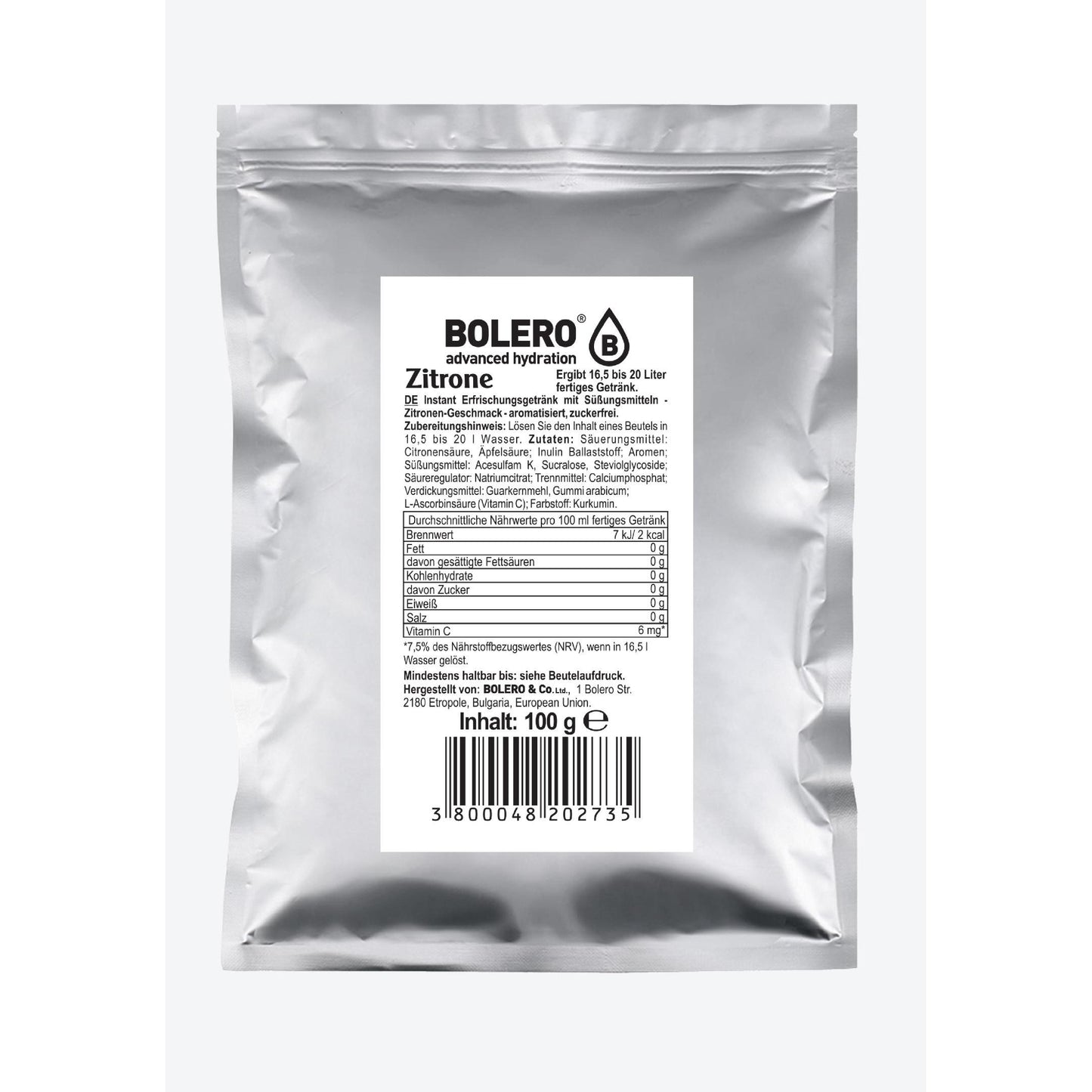 Drinks 88g - 100g Beutel von Bolero