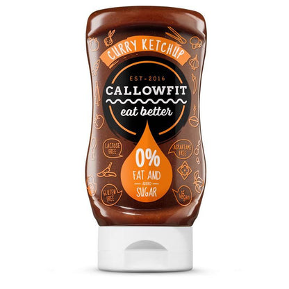 Sauce fettfrei ohne Zuckerzusatz 300ml Flasche von Callowfit