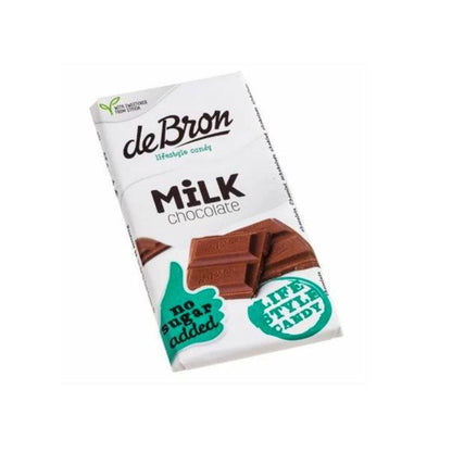 Schokolade mit Stevia 85g Tafel von De Bron