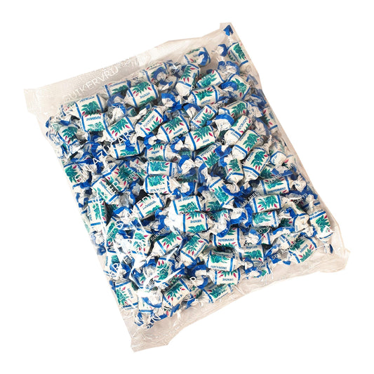 Zuckerfreie Mint Toffees Bigpack 953g Beutel von De Bron