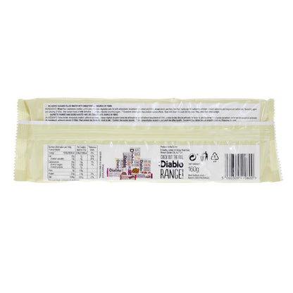 Coconut Cream Flavour Wafers Thins ohne Zuckerzusatz 160g von Diablo