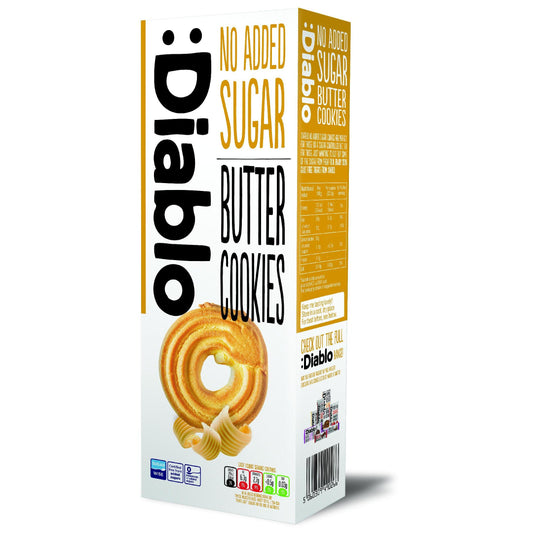 Cookies ohne Zuckerzusatz 135g von Diablo