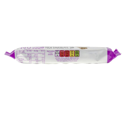 Cream Filled Milk Chocolate Wafer ohne Zuckerzusatz 30g von Diablo